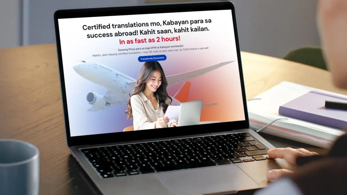 Mabilis at Certified Translation na Gawang Pinoy | KabayanXpress