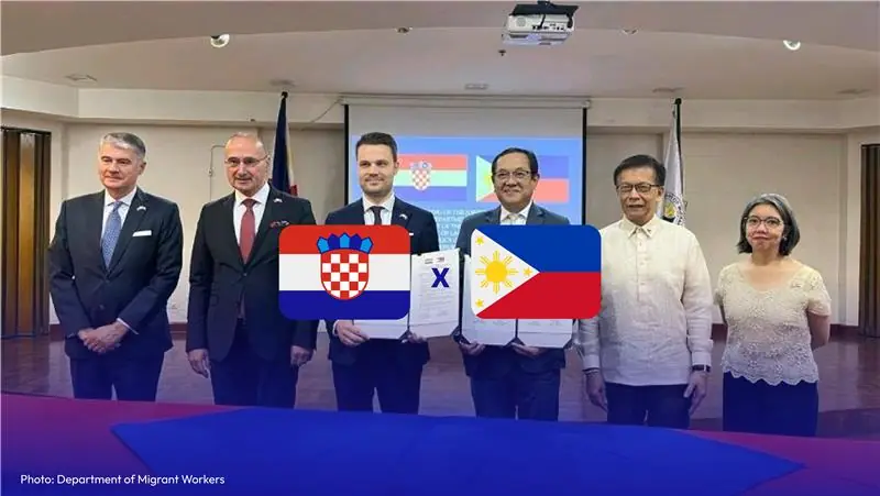 PH, Croatia Agree on “No Placement Fee” for Filipino Hospitality Workers